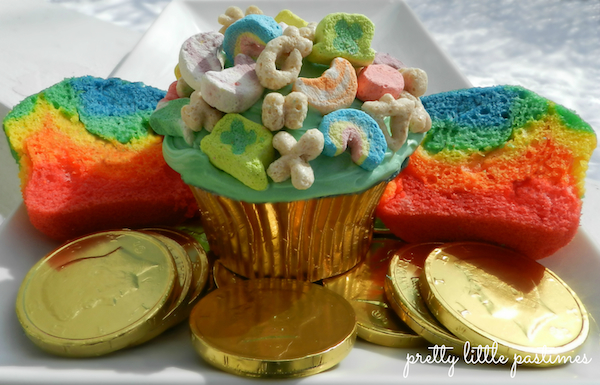 Lucky Charms Rainbow Cupcakes! I Pretty Little Pastimes