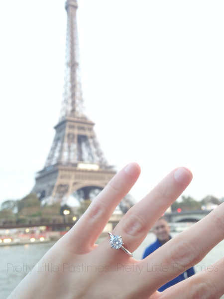 Engaged in Paris!