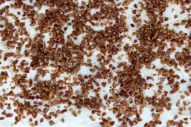 Pumpkin Sheet Cake | Pretty Little Pastimes